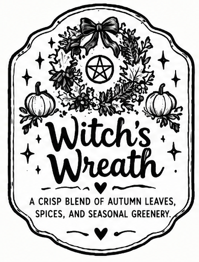 Witches Wreath Sample