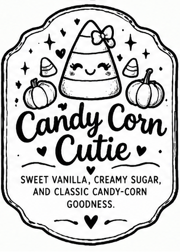 Candy Corn Cutie Sample