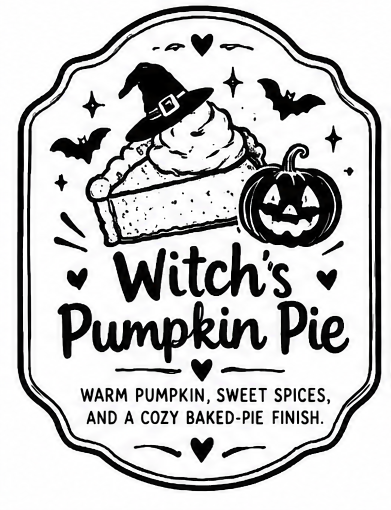 Witch’s Pumpkin Pie Sample