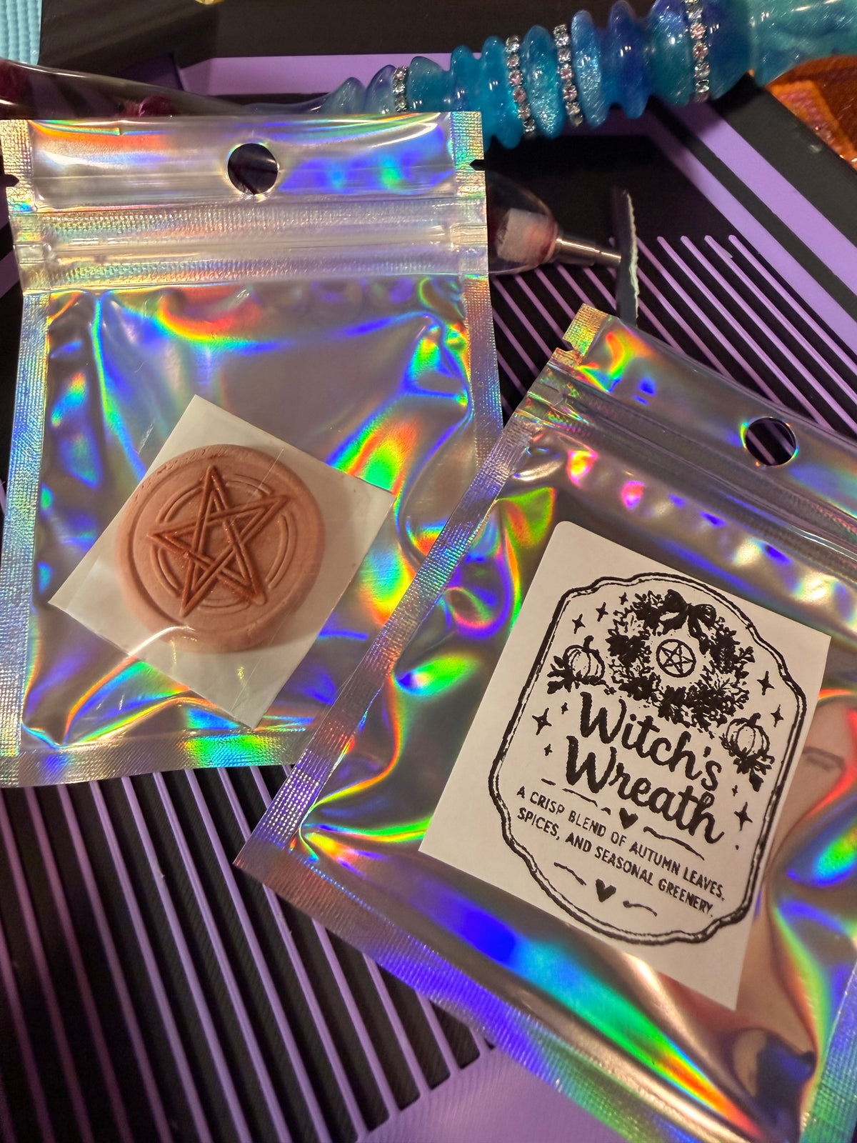 Witches Wreath Sample