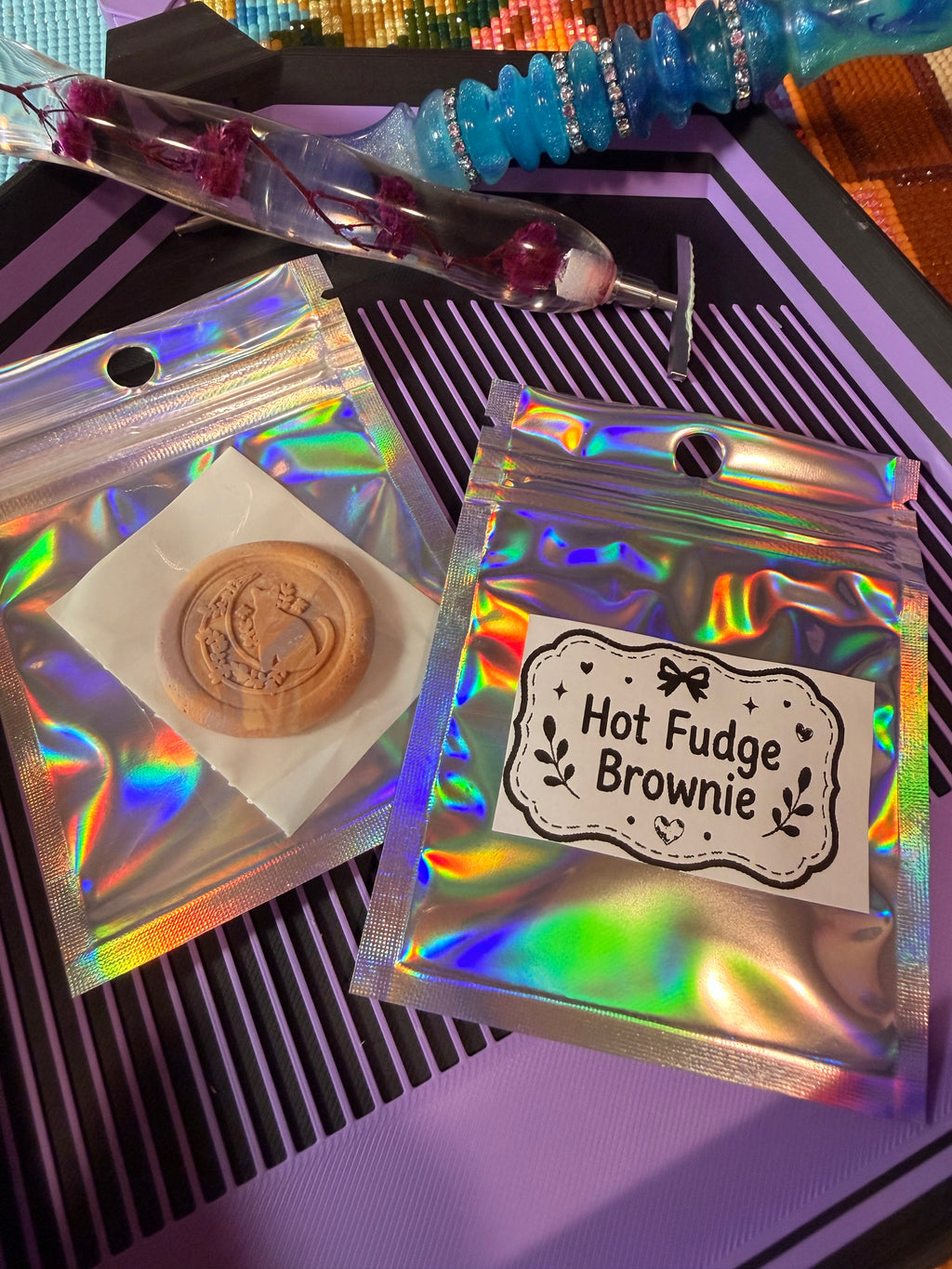 Hot Fudge Brownie Sample