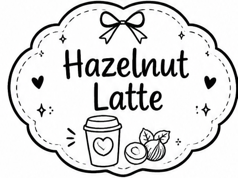 Hazelnut Latte Sample